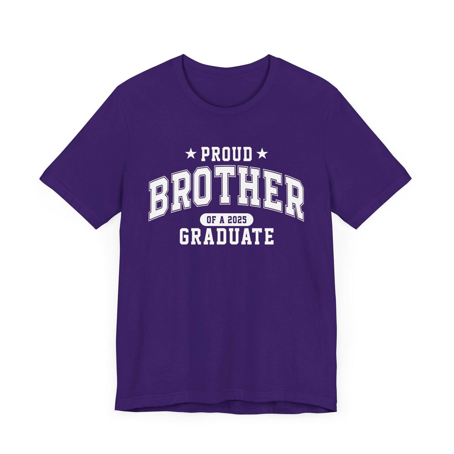 Proud Brother Graduation Tee, Cute Graduation Gift, Unisex Short Sleeve Shirt, Family Celebration Apparel, Sibling Pride T-Shirt