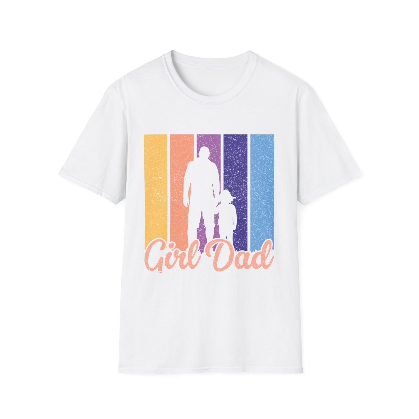 Girl Dad Color Block T