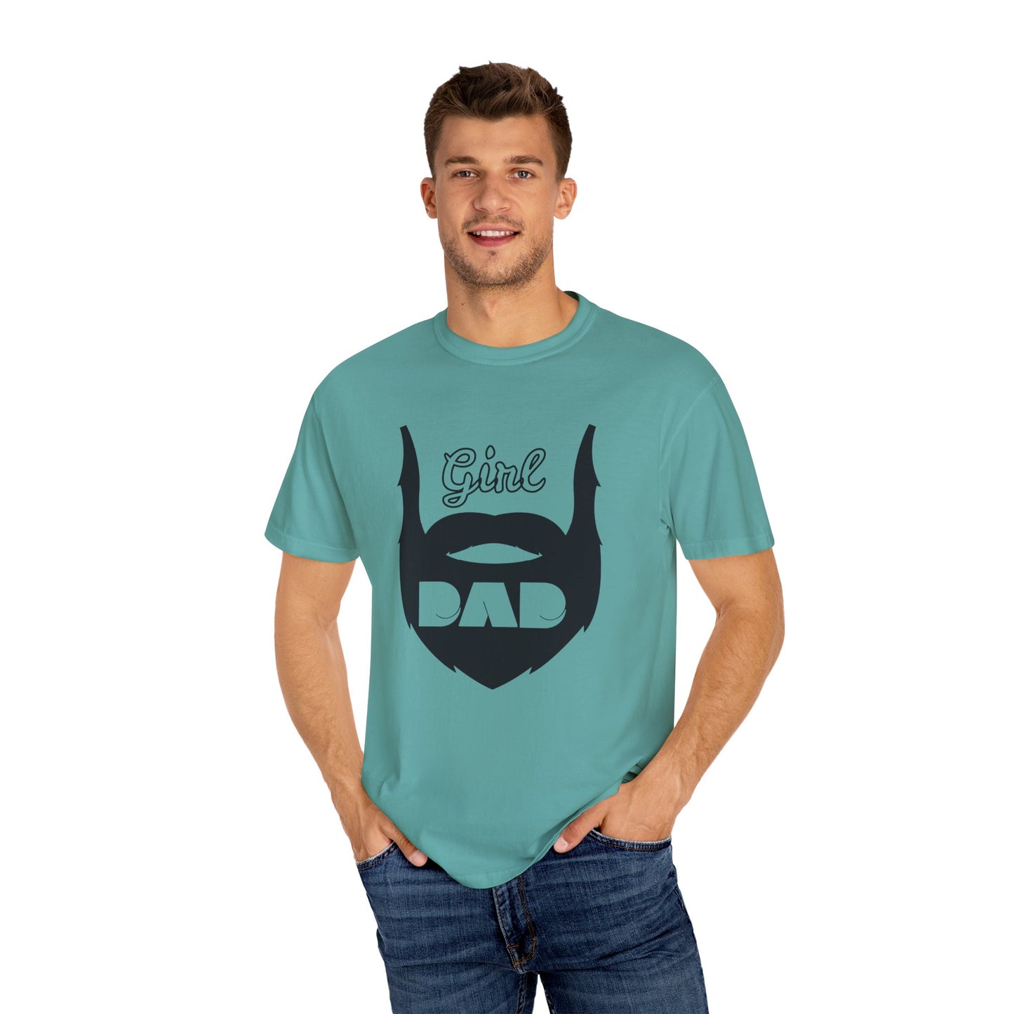 Girl Dad with Beard
