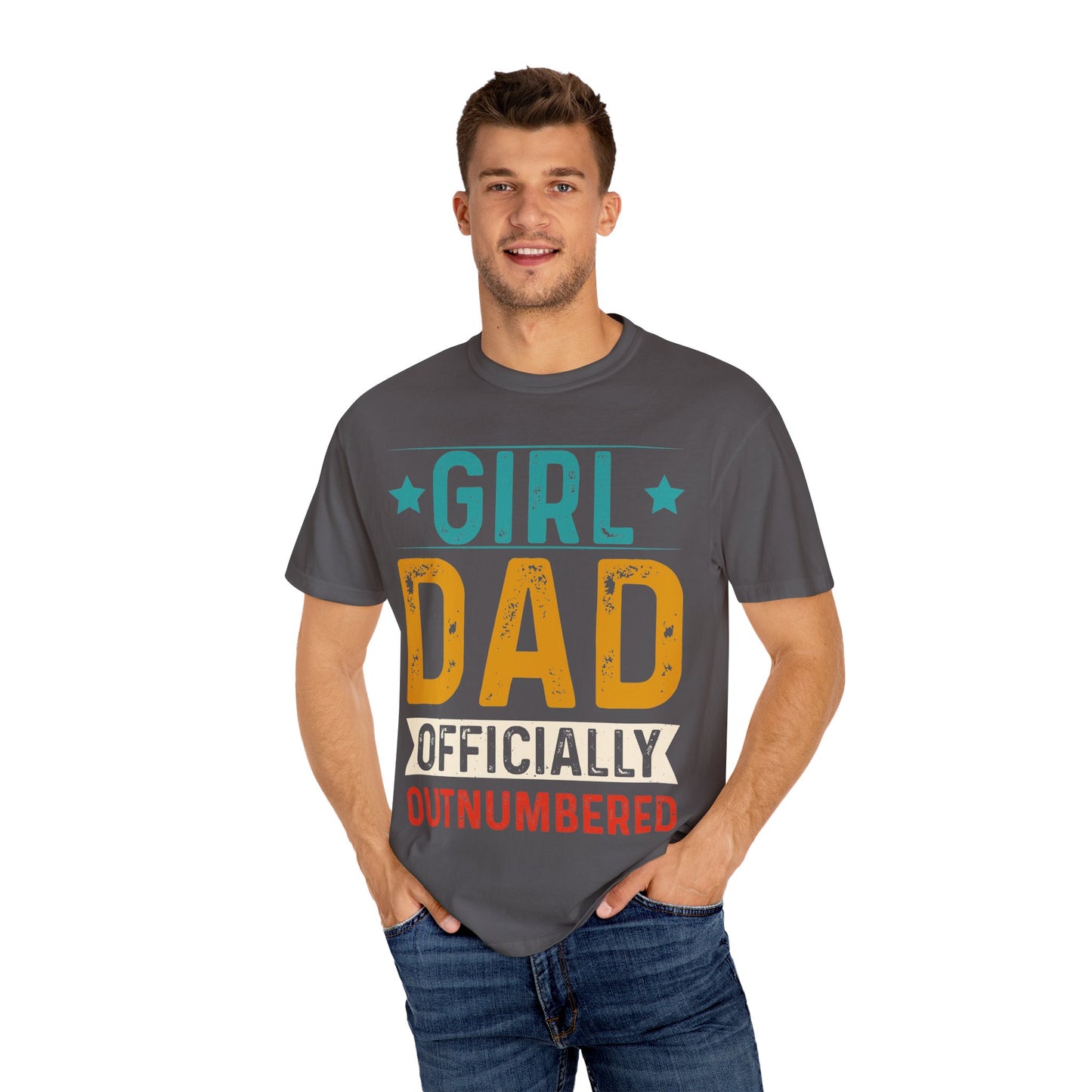 Girl Dad Officially Outnumbered - Color