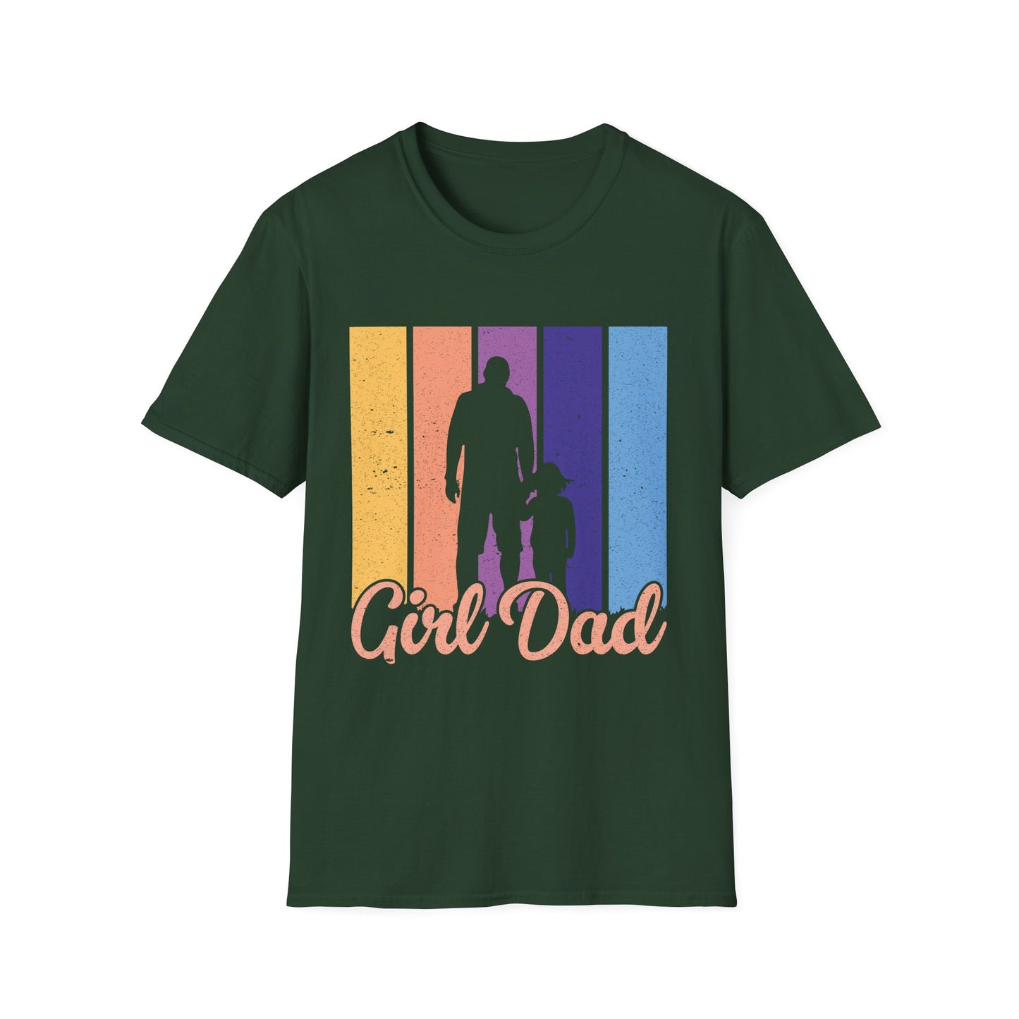 Girl Dad Color Block T