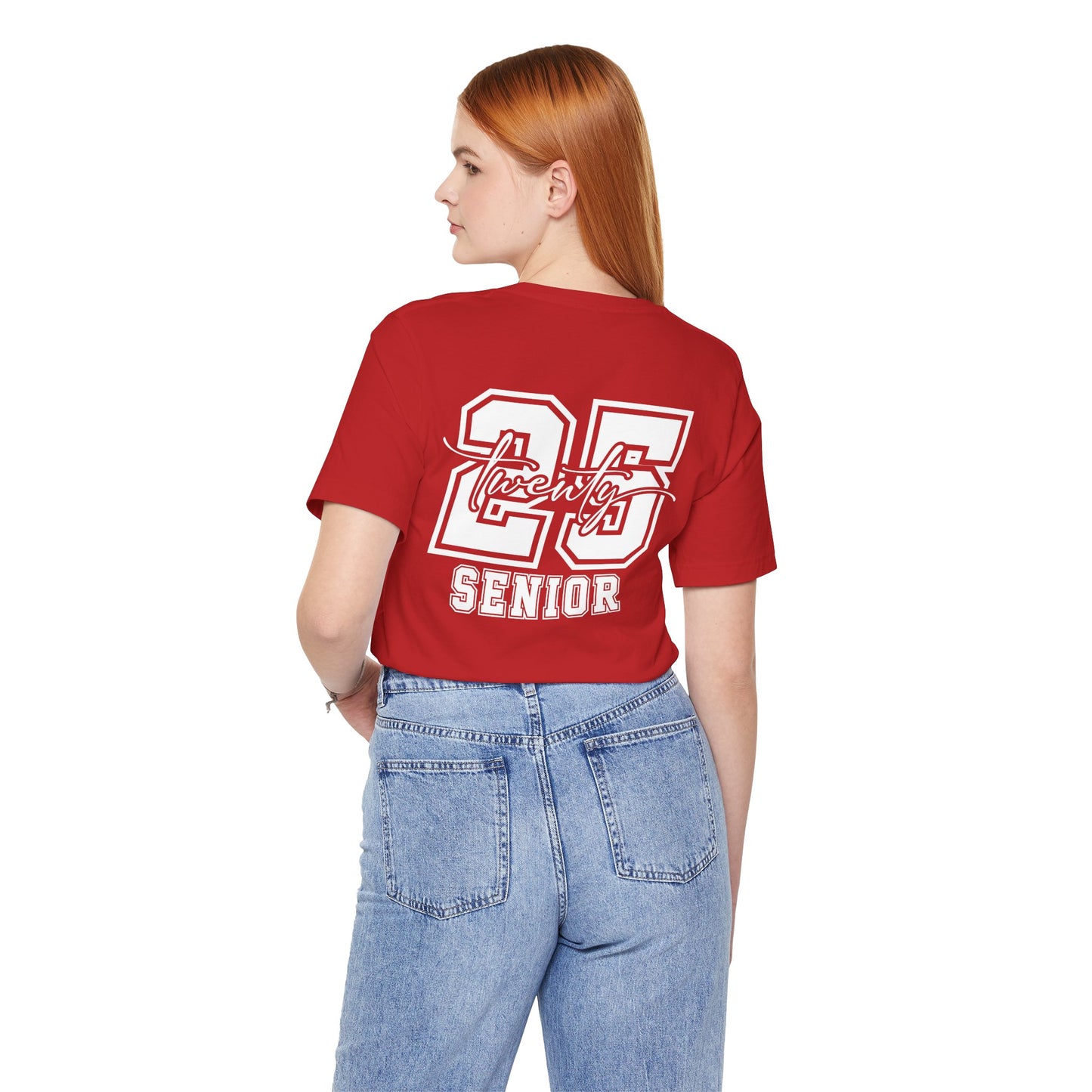 Class of 2025 Senior Tee, Graduation Shirt, Unisex Jersey T-Shirt, High School Graduation Gift, Class Spirit Apparel