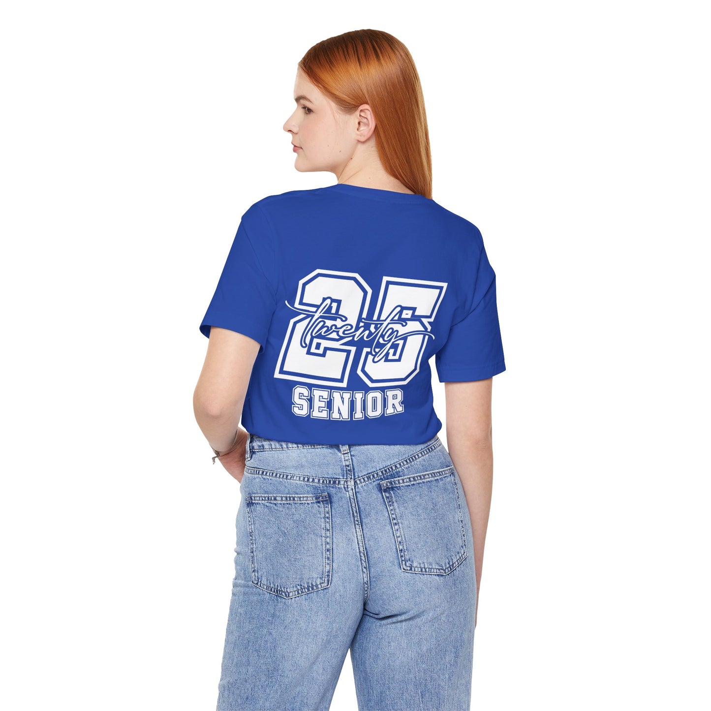 Class of 2025 Senior Tee, Graduation Shirt, Unisex Jersey T-Shirt, High School Graduation Gift, Class Spirit Apparel