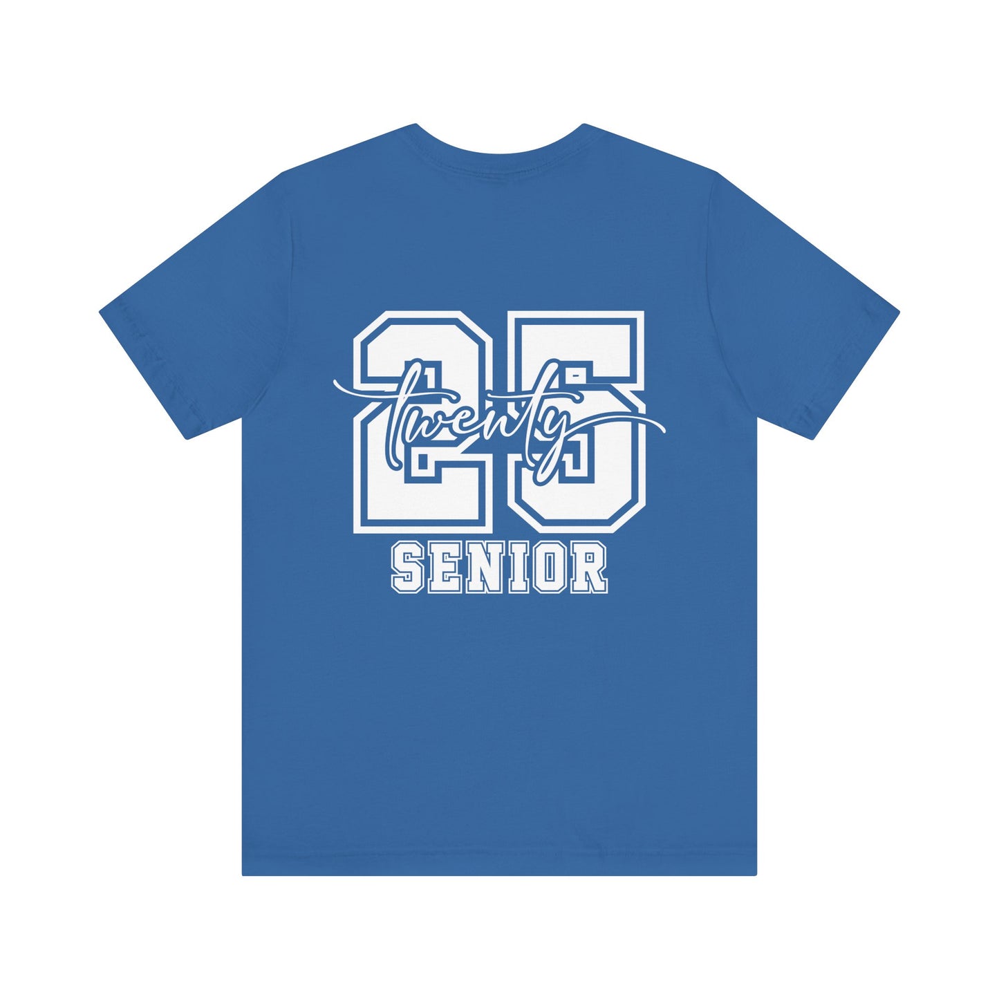 Class of 2025 Senior Tee, Graduation Shirt, Unisex Jersey T-Shirt, High School Graduation Gift, Class Spirit Apparel