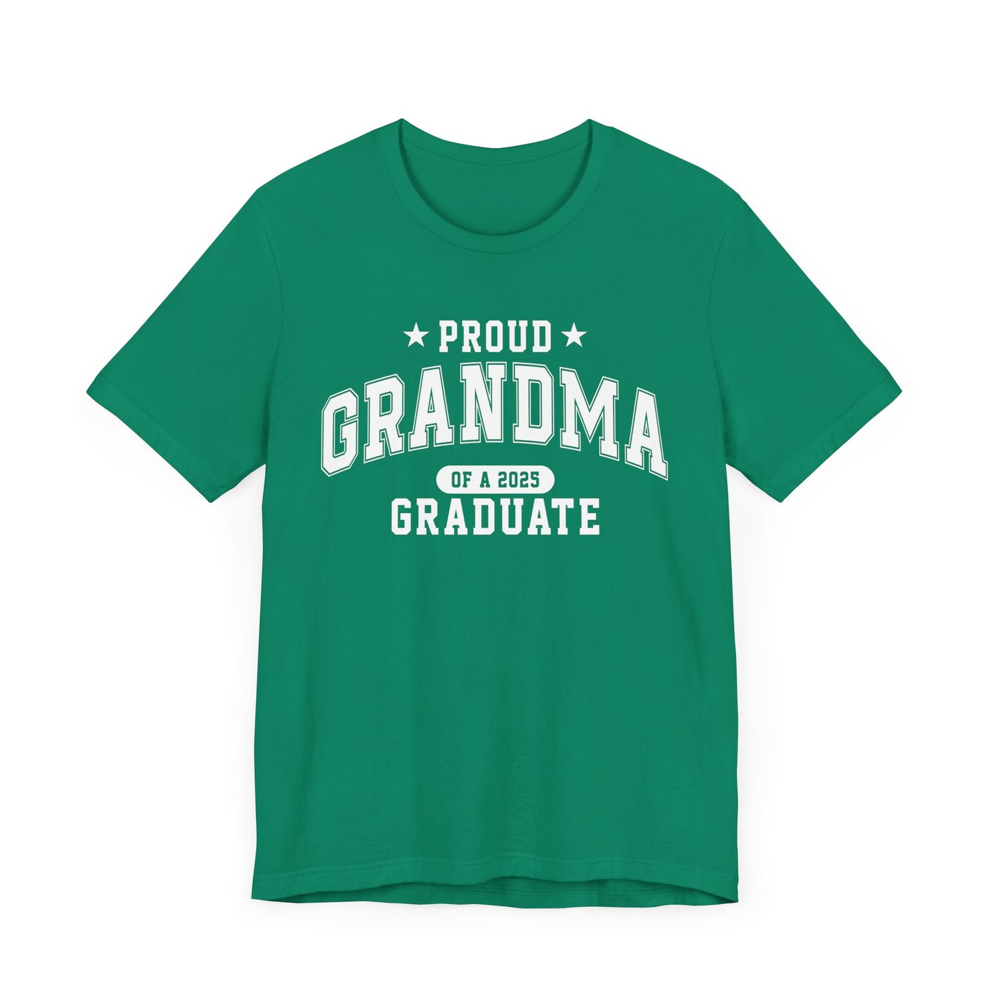 Proud Grandma Graduation Tee, Cute Graduation Gift, Unisex Short Sleeve Shirt, Family Celebration Apparel, Grandparent Pride T-Shirt