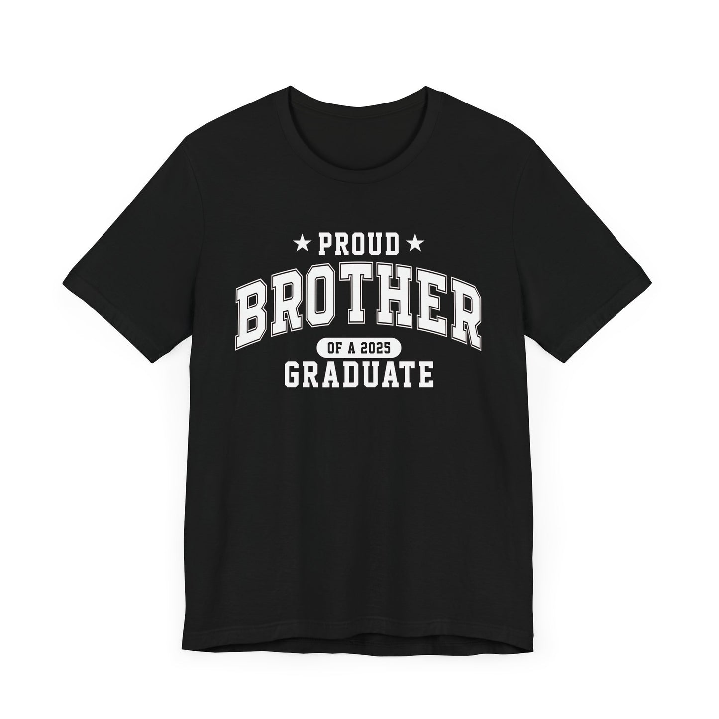 Proud Brother Graduation Tee, Cute Graduation Gift, Unisex Short Sleeve Shirt, Family Celebration Apparel, Sibling Pride T-Shirt