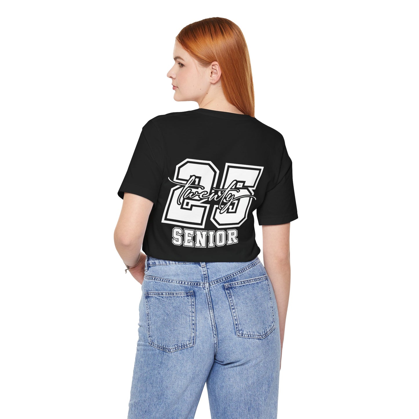 Class of 2025 Senior Tee, Graduation Shirt, Unisex Jersey T-Shirt, High School Graduation Gift, Class Spirit Apparel