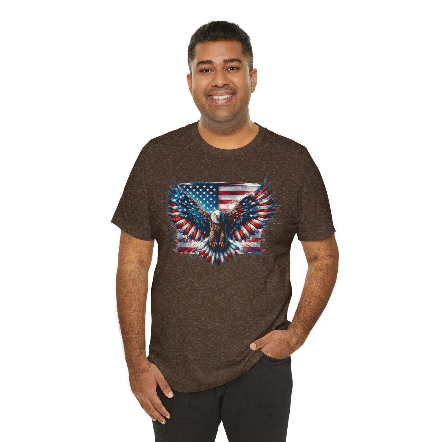 Eagle & Flag Memorial Day Tee