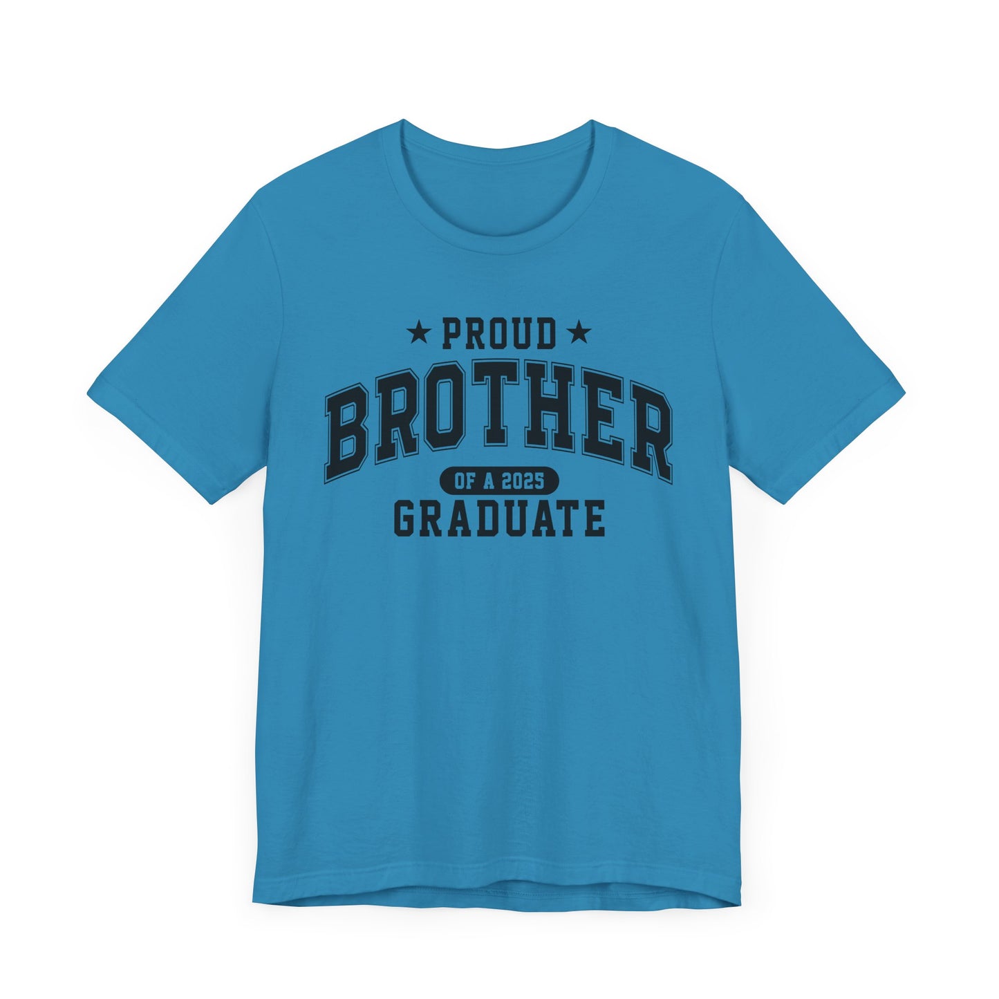 Proud Brother Graduation Tee, Cute Graduation Gift, Unisex Short Sleeve Shirt, Family Celebration Apparel, Sibling Pride T-Shirt
