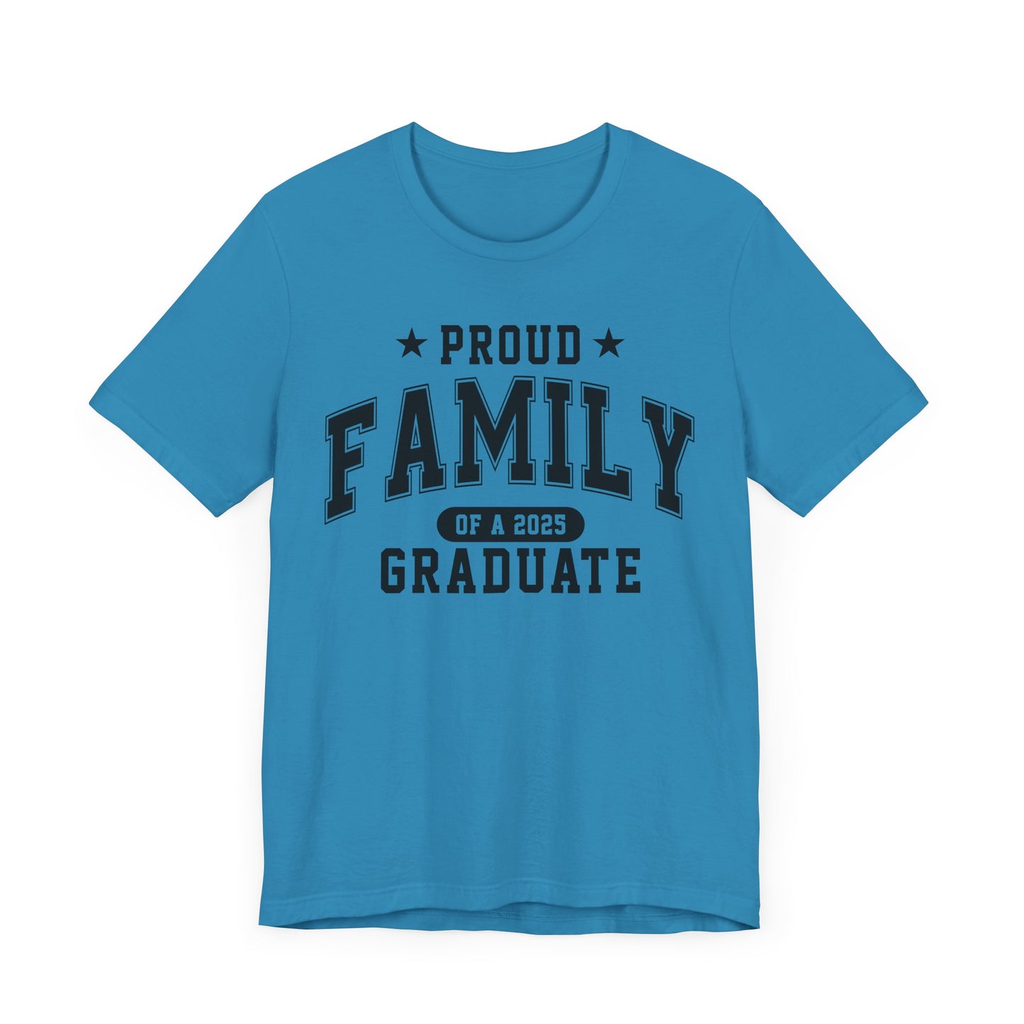 Proud Family Graduation Tee, Cute Graduation Gift, Unisex Short Sleeve Shirt, Family Celebration Apparel, Family Pride T-Shirt