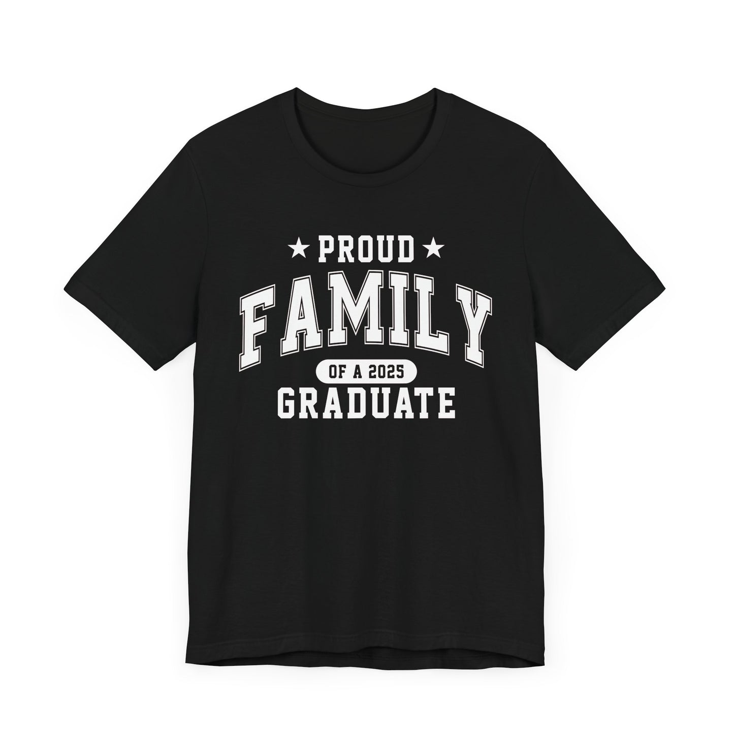 Proud Family Graduation Tee, Cute Graduation Gift, Unisex Short Sleeve Shirt, Family Celebration Apparel, Family Pride T-Shirt