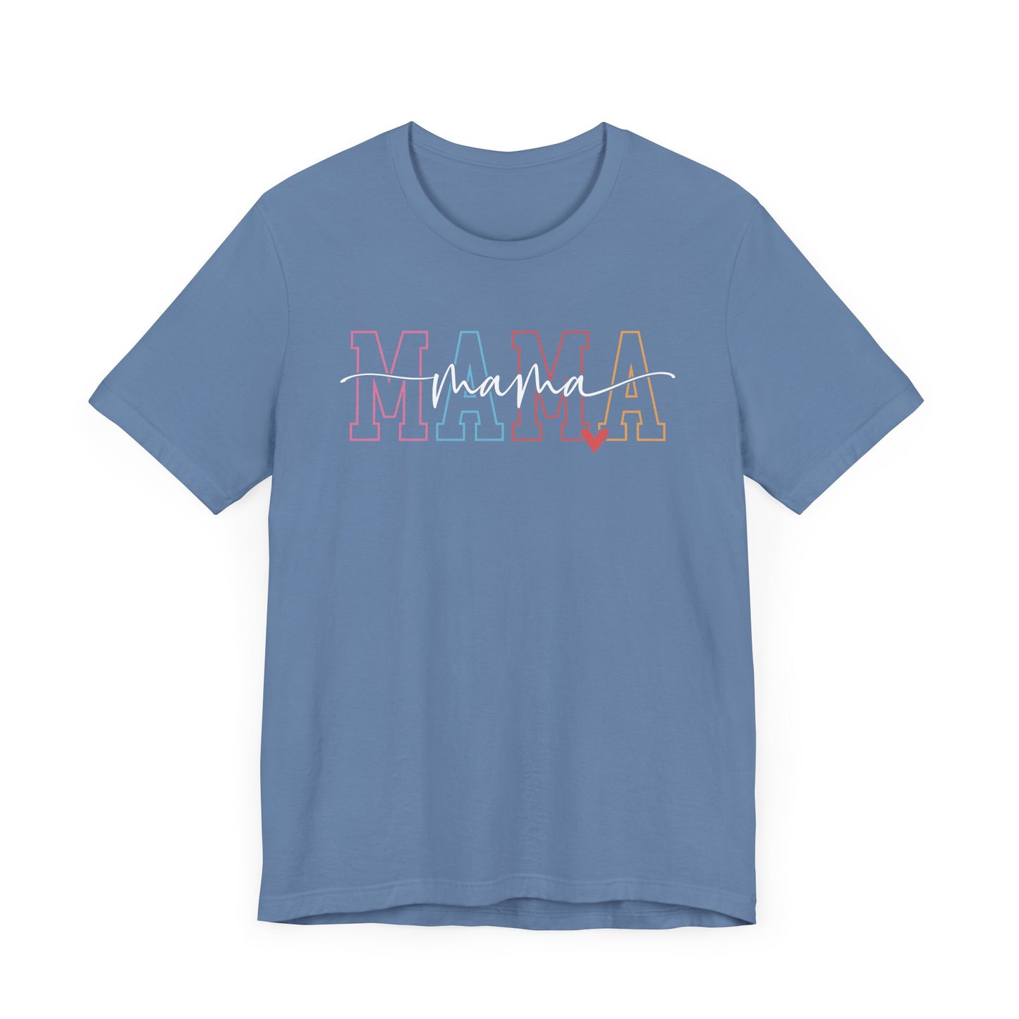 Mama Tee Minimalist design, Gift for Moms, Casual Summer Top, Boho Style Apparel, Unique Mother's Day Gift