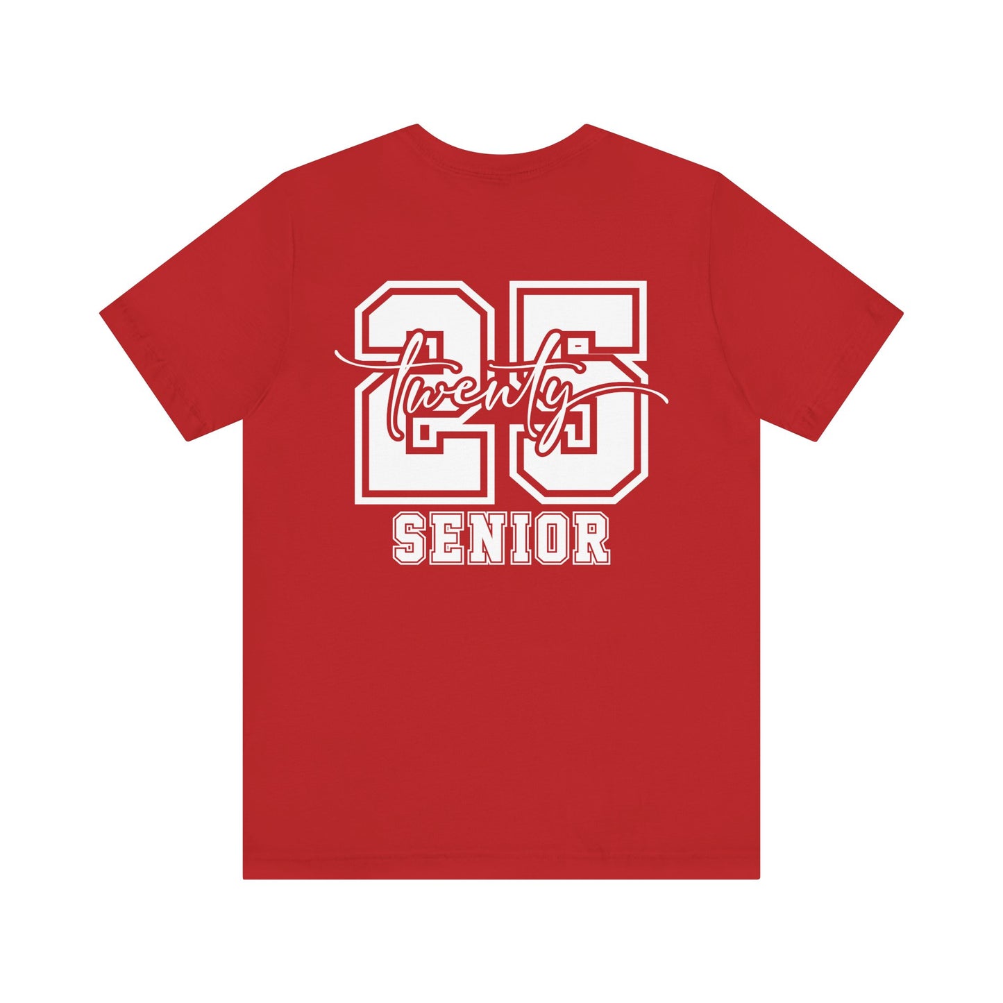 Class of 2025 Senior Tee, Graduation Shirt, Unisex Jersey T-Shirt, High School Graduation Gift, Class Spirit Apparel