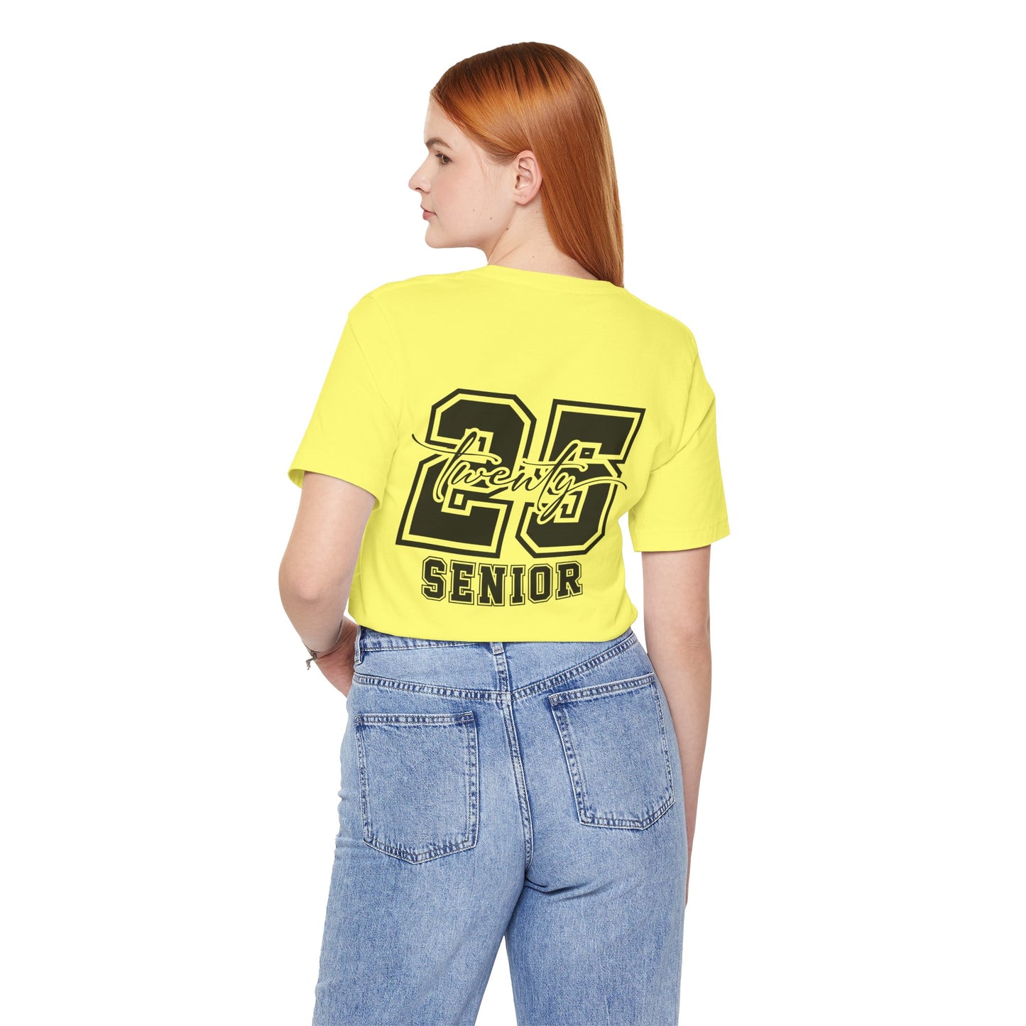 Class of 2025 Senior Tee, Graduation Shirt, Unisex Jersey T-Shirt, High School Graduation Gift, Class Spirit Apparel