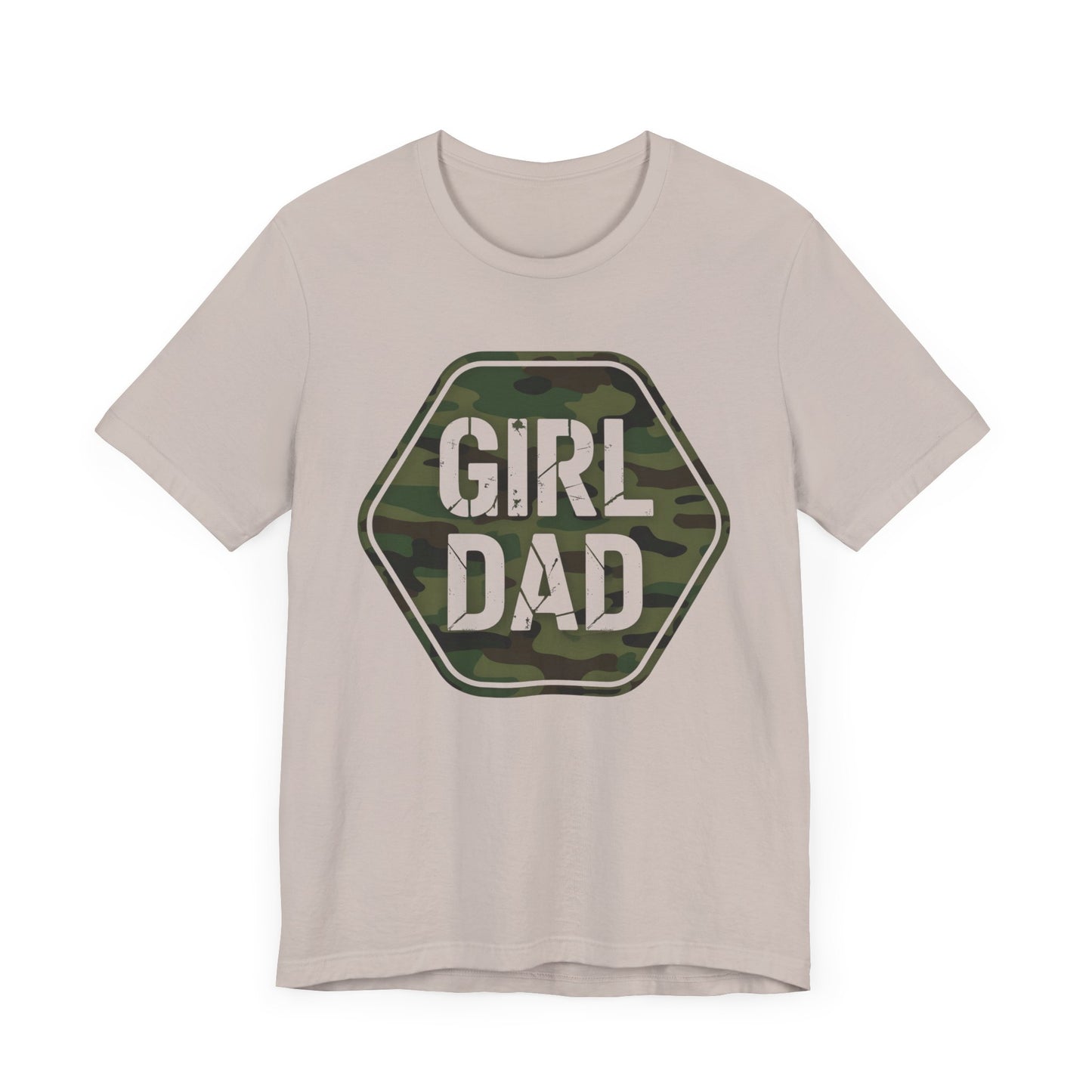 Girl Dad Camo Tee - Perfect for Father's Day, Dad Gifts, Military Family, Casual Wear, Outdoors