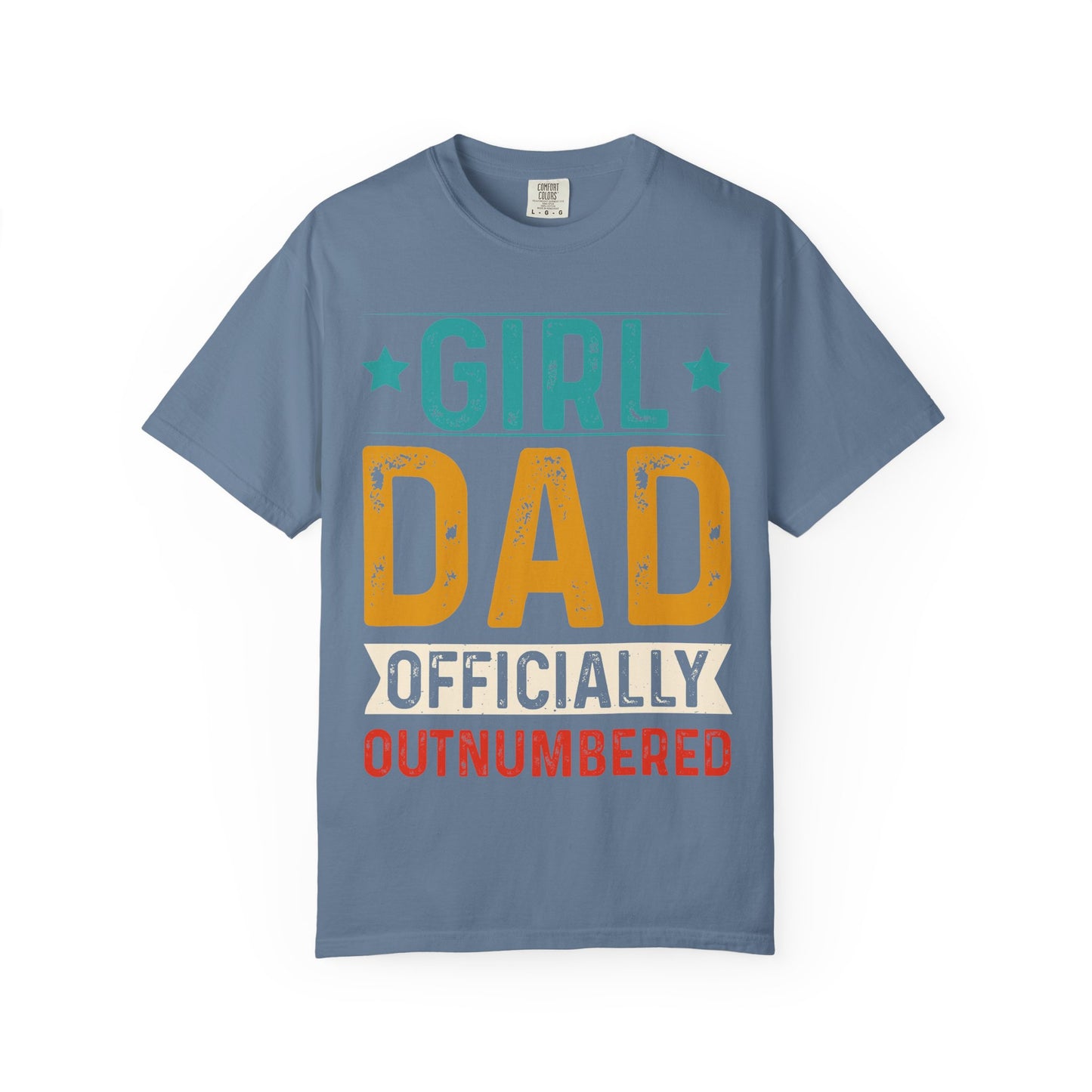 Girl Dad Officially Outnumbered - Color