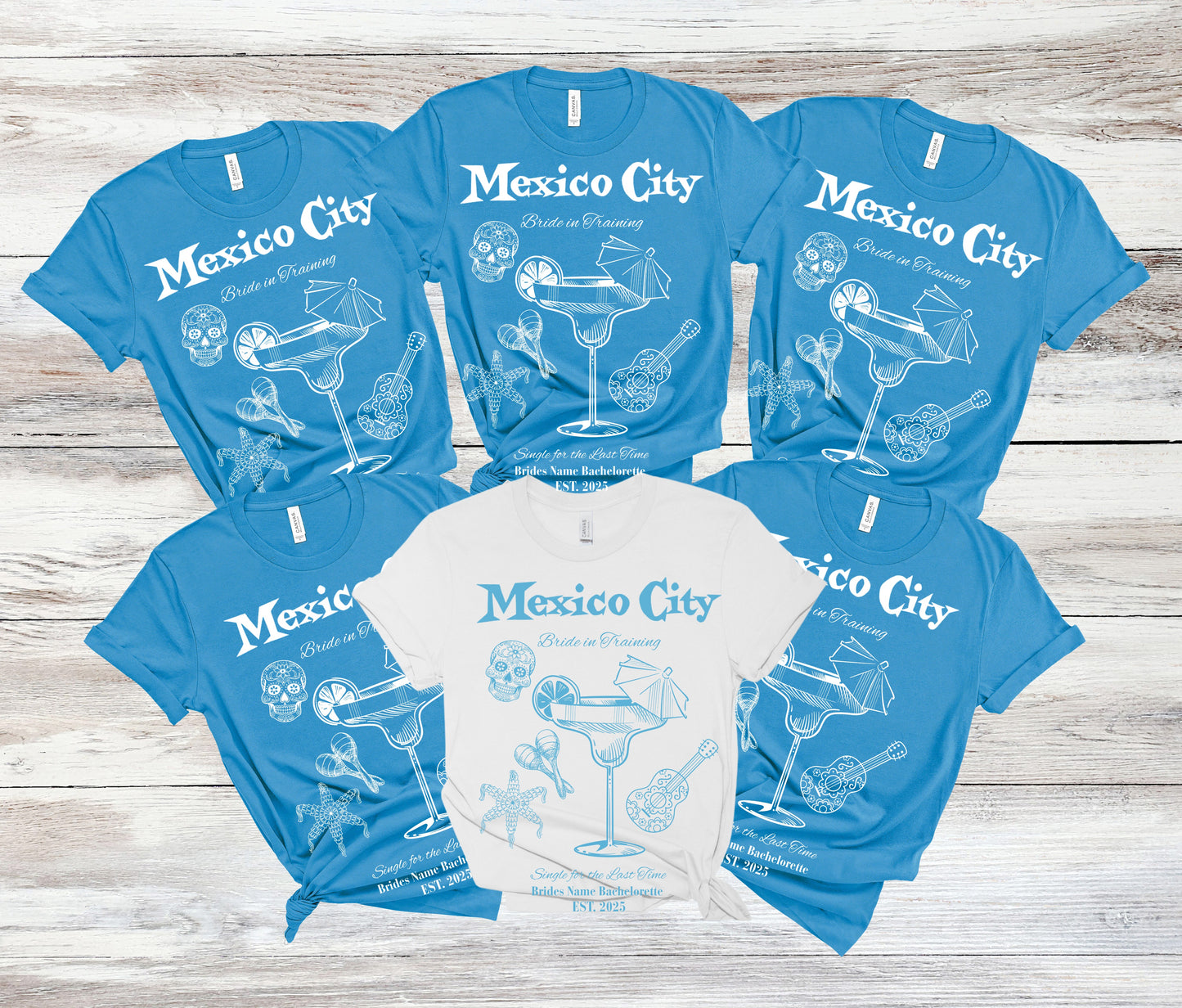 Mexico City Bachelorette Party, Bachelorette Shirt, Travel Tshirt, Girls Night Out, Bride Tribe Apparel, Girls Trip, Mexico City Wedding