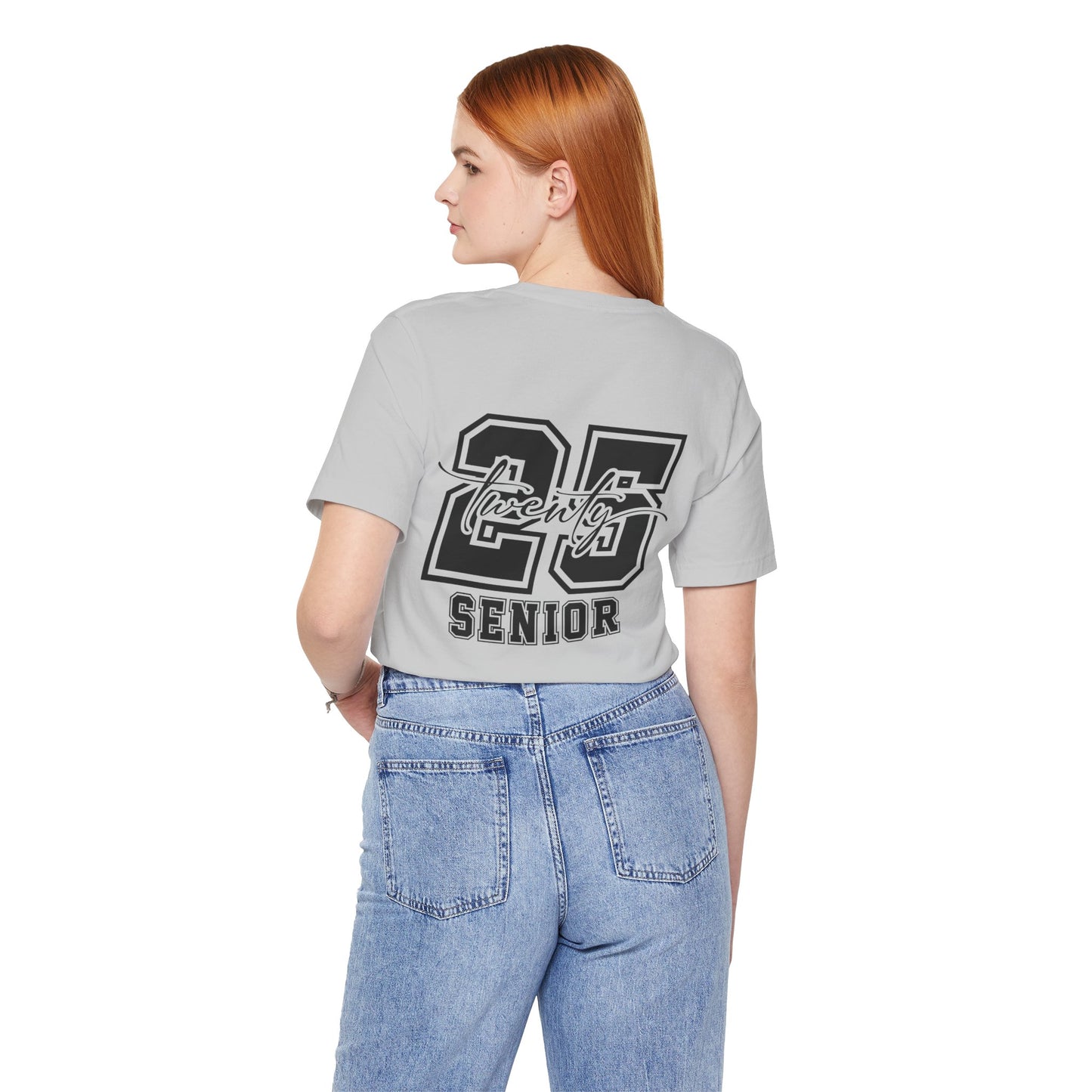 Class of 2025 Senior Tee, Graduation Shirt, Unisex Jersey T-Shirt, High School Graduation Gift, Class Spirit Apparel