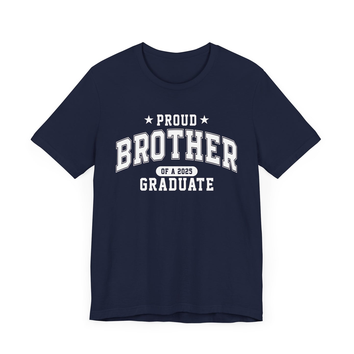 Proud Brother Graduation Tee, Cute Graduation Gift, Unisex Short Sleeve Shirt, Family Celebration Apparel, Sibling Pride T-Shirt