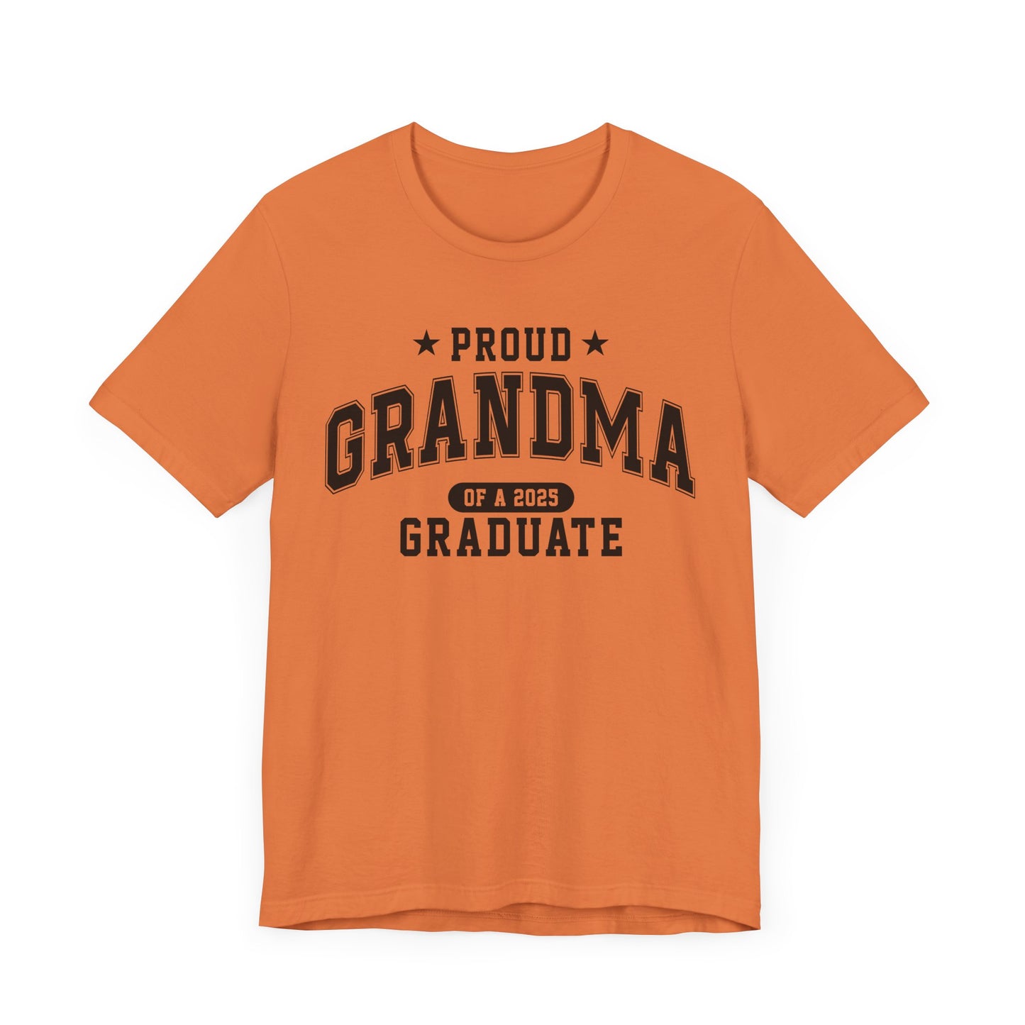 Proud Grandma Graduation Tee, Cute Graduation Gift, Unisex Short Sleeve Shirt, Family Celebration Apparel, Grandparent Pride T-Shirt