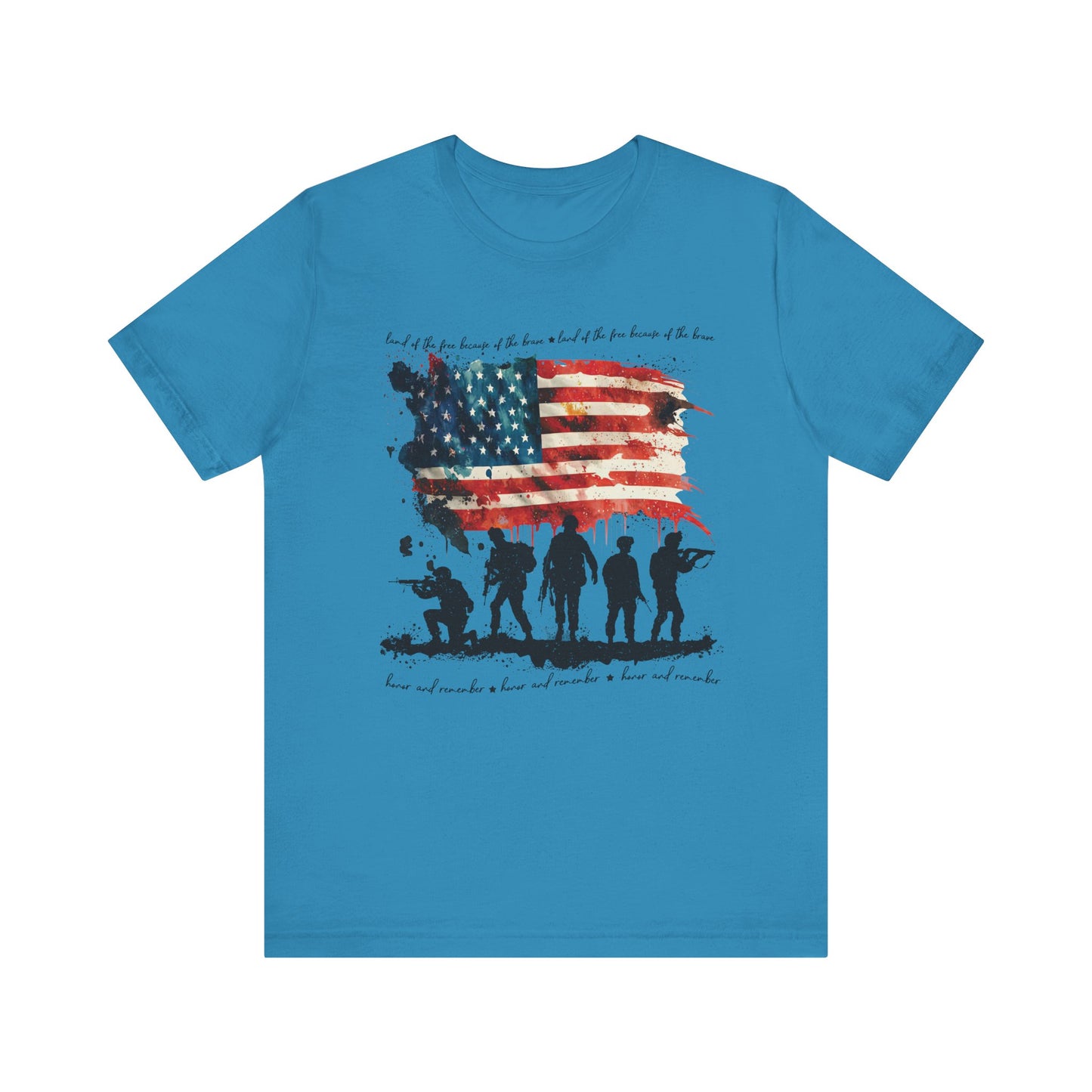 Soldiers and Flag Memorial Day Tee