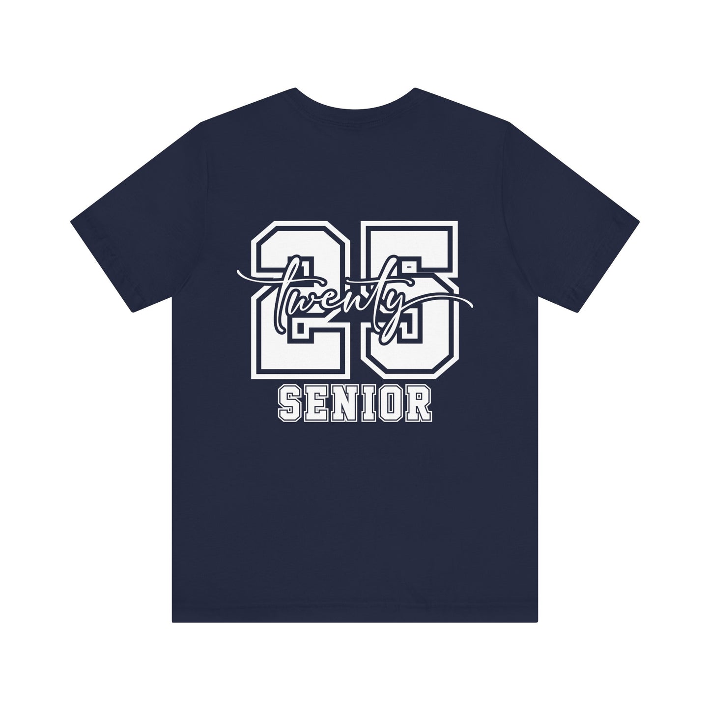 Class of 2025 Senior Tee, Graduation Shirt, Unisex Jersey T-Shirt, High School Graduation Gift, Class Spirit Apparel