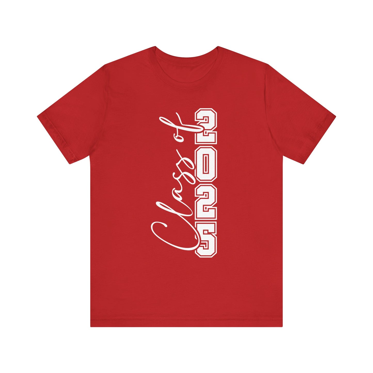 Class of 2025 Senior Tee, Graduation Shirt, Unisex Jersey T-Shirt, High School Graduation Gift, Class Spirit Apparel