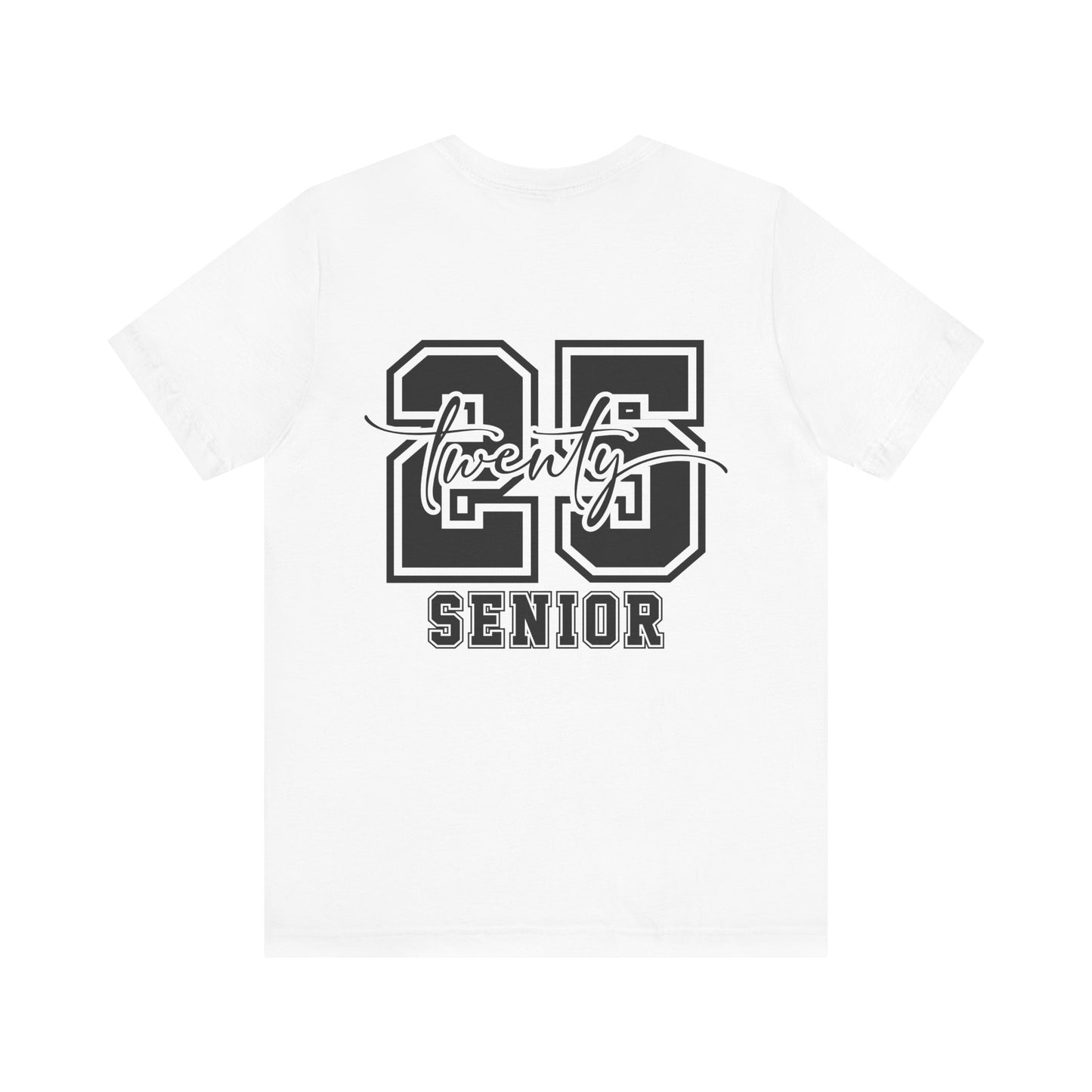 Class of 2025 Senior Tee, Graduation Shirt, Unisex Jersey T-Shirt, High School Graduation Gift, Class Spirit Apparel