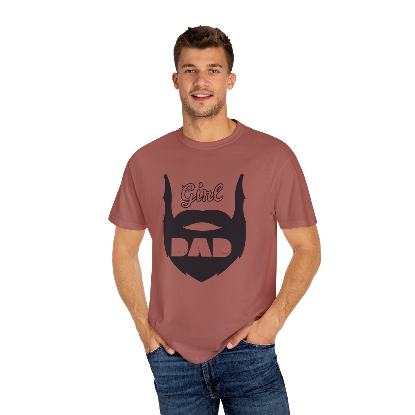 Girl Dad with Beard