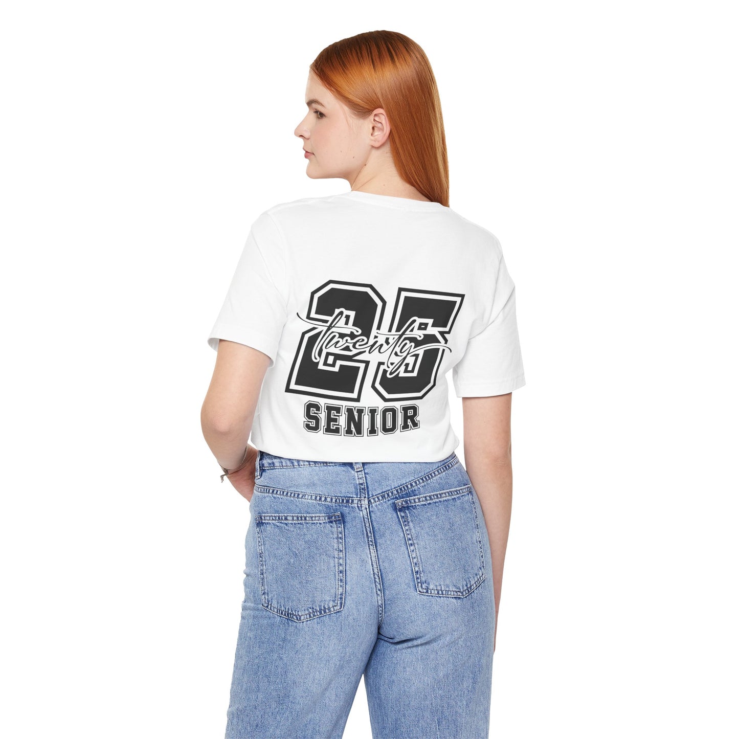 Class of 2025 Senior Tee, Graduation Shirt, Unisex Jersey T-Shirt, High School Graduation Gift, Class Spirit Apparel
