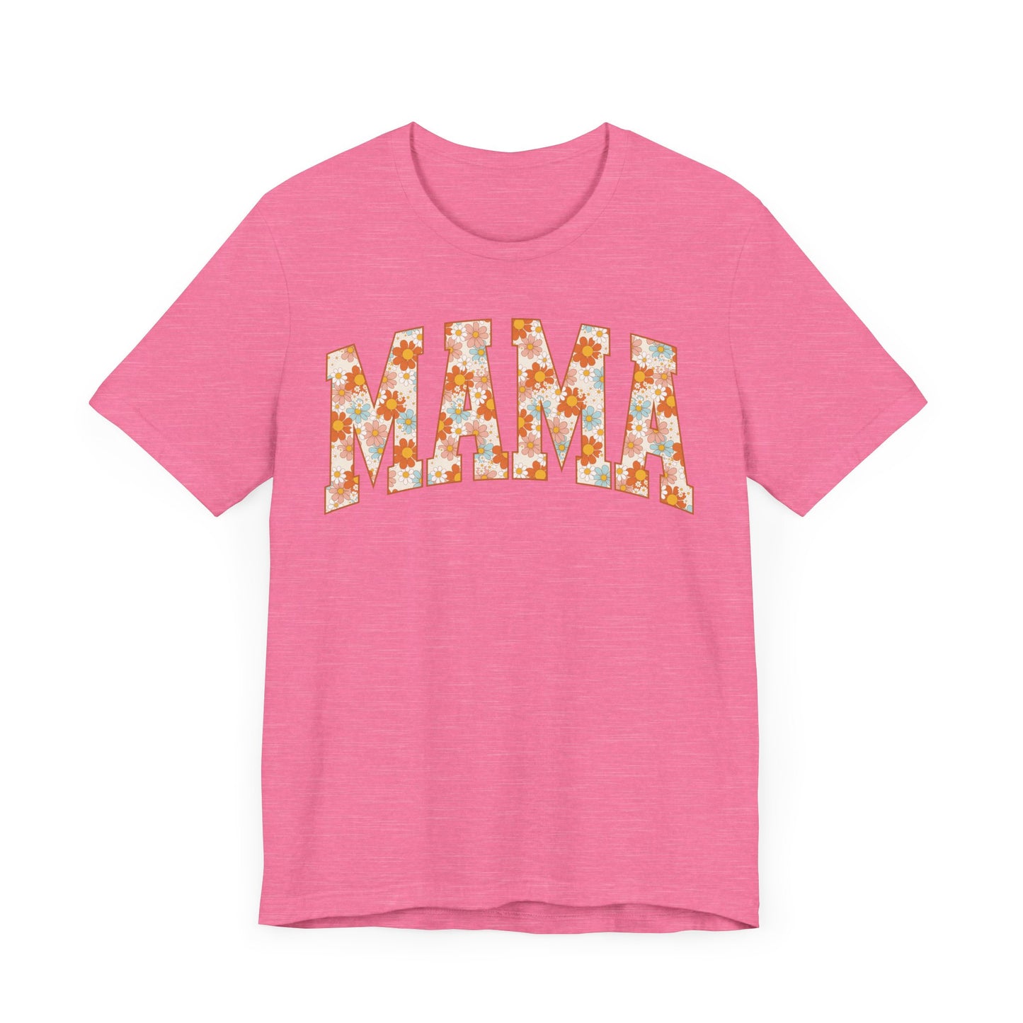 Vintage Floral Mama Tee, Gift for Moms, Casual Summer Top, Boho Style Apparel, Unique Mother's Day Gift