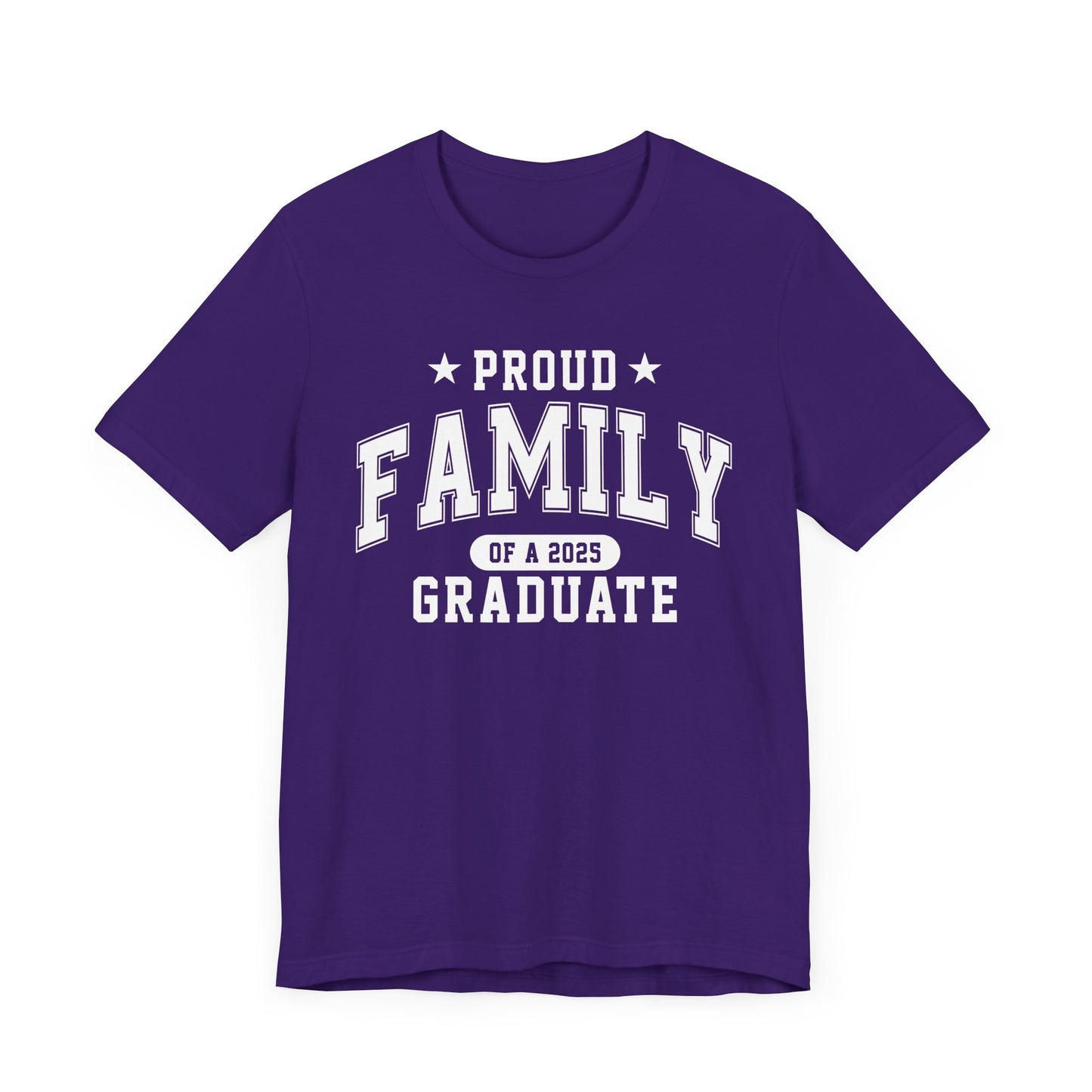 Proud Family Graduation Tee, Cute Graduation Gift, Unisex Short Sleeve Shirt, Family Celebration Apparel, Family Pride T-Shirt
