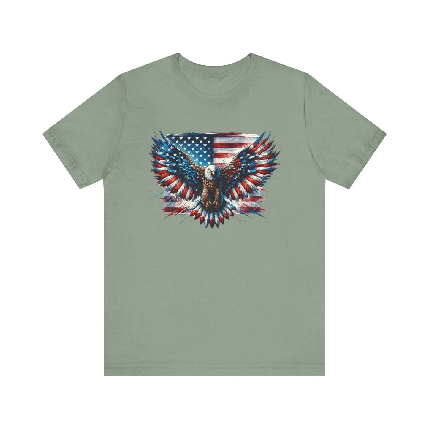 Eagle & Flag Memorial Day Tee
