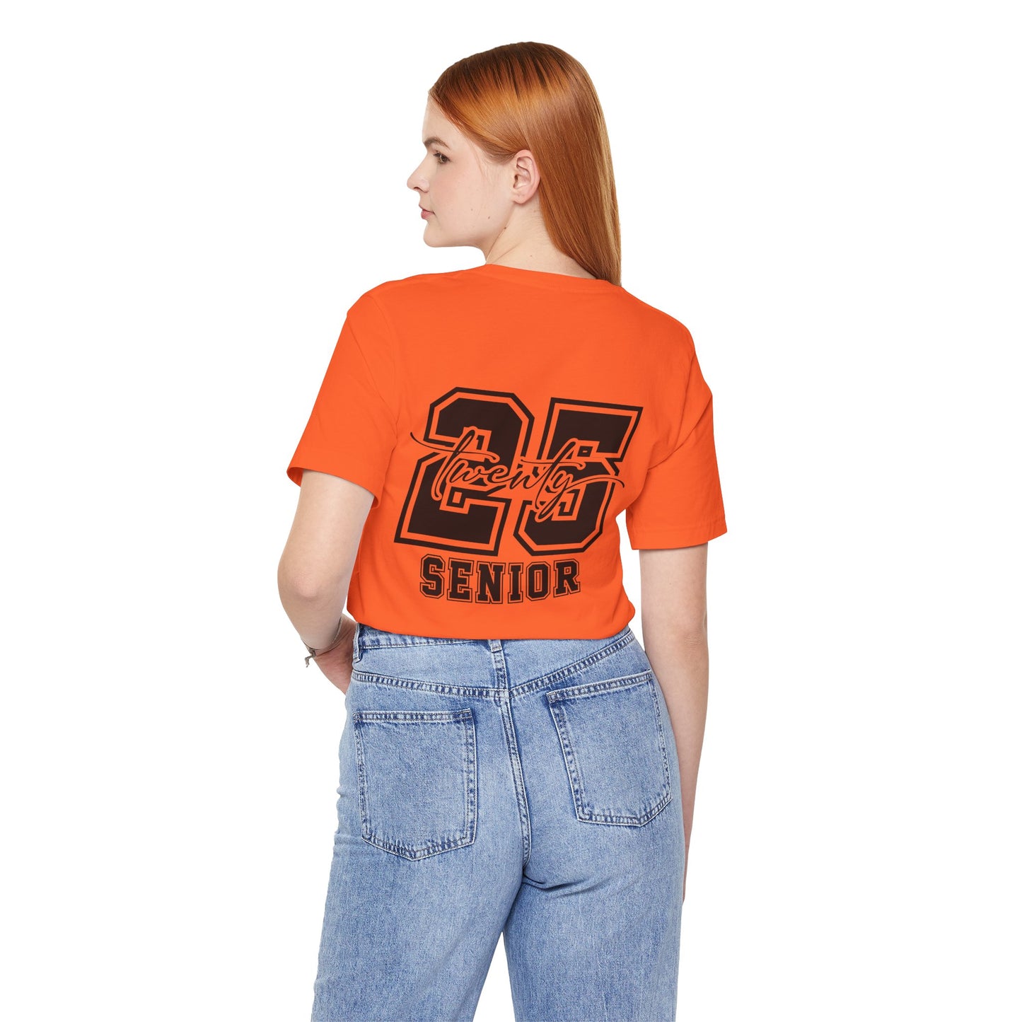 Class of 2025 Senior Tee, Graduation Shirt, Unisex Jersey T-Shirt, High School Graduation Gift, Class Spirit Apparel