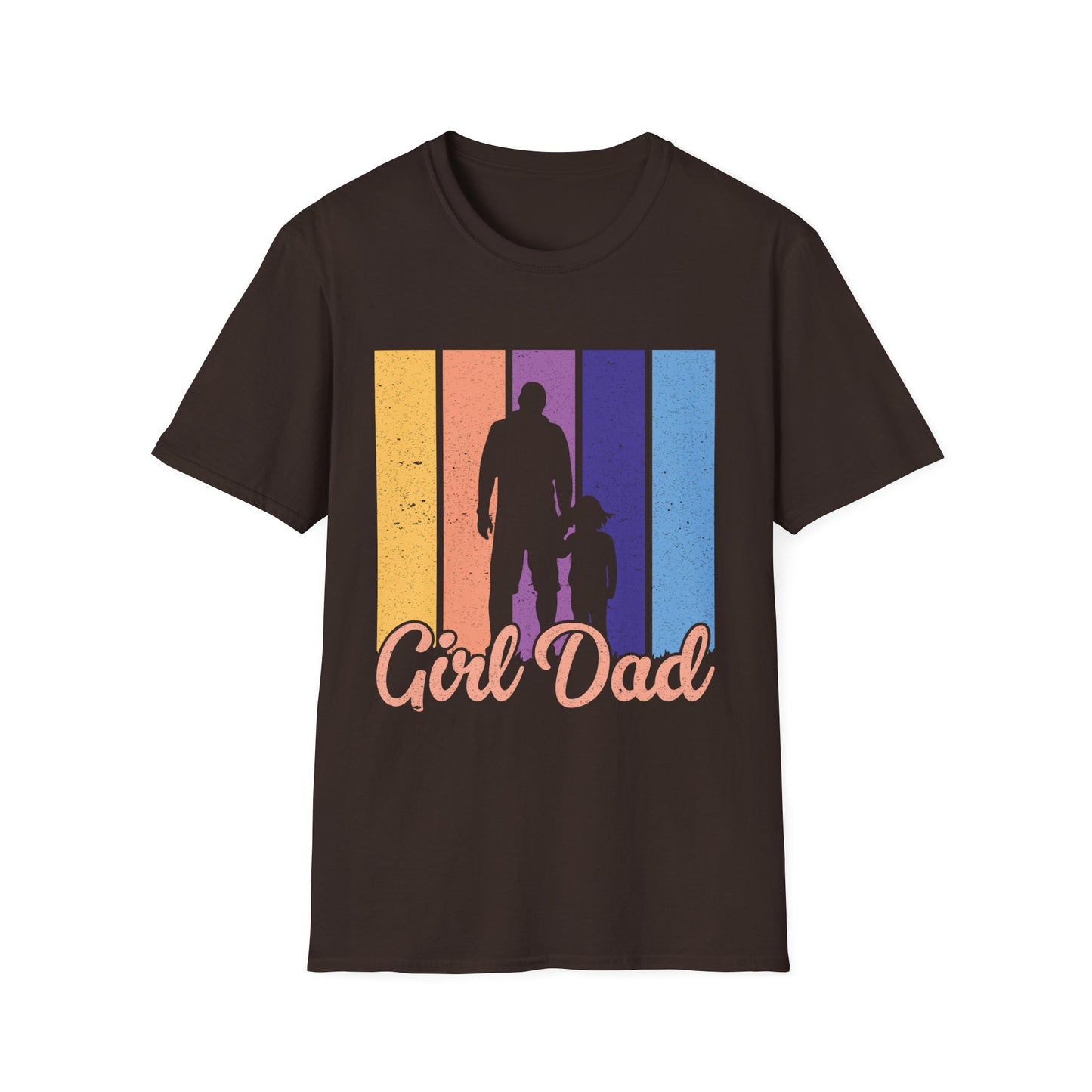 Girl Dad Color Block T