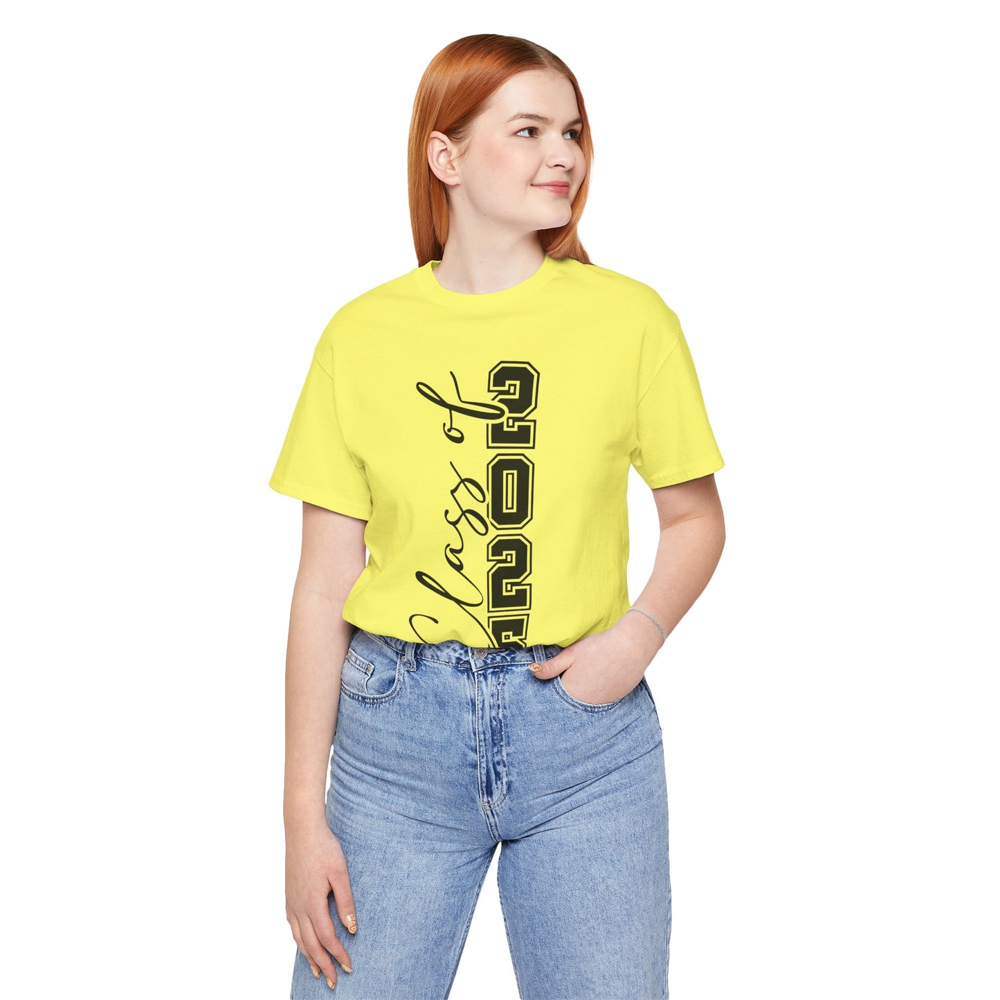 Class of 2025 Senior Tee, Graduation Shirt, Unisex Jersey T-Shirt, High School Graduation Gift, Class Spirit Apparel