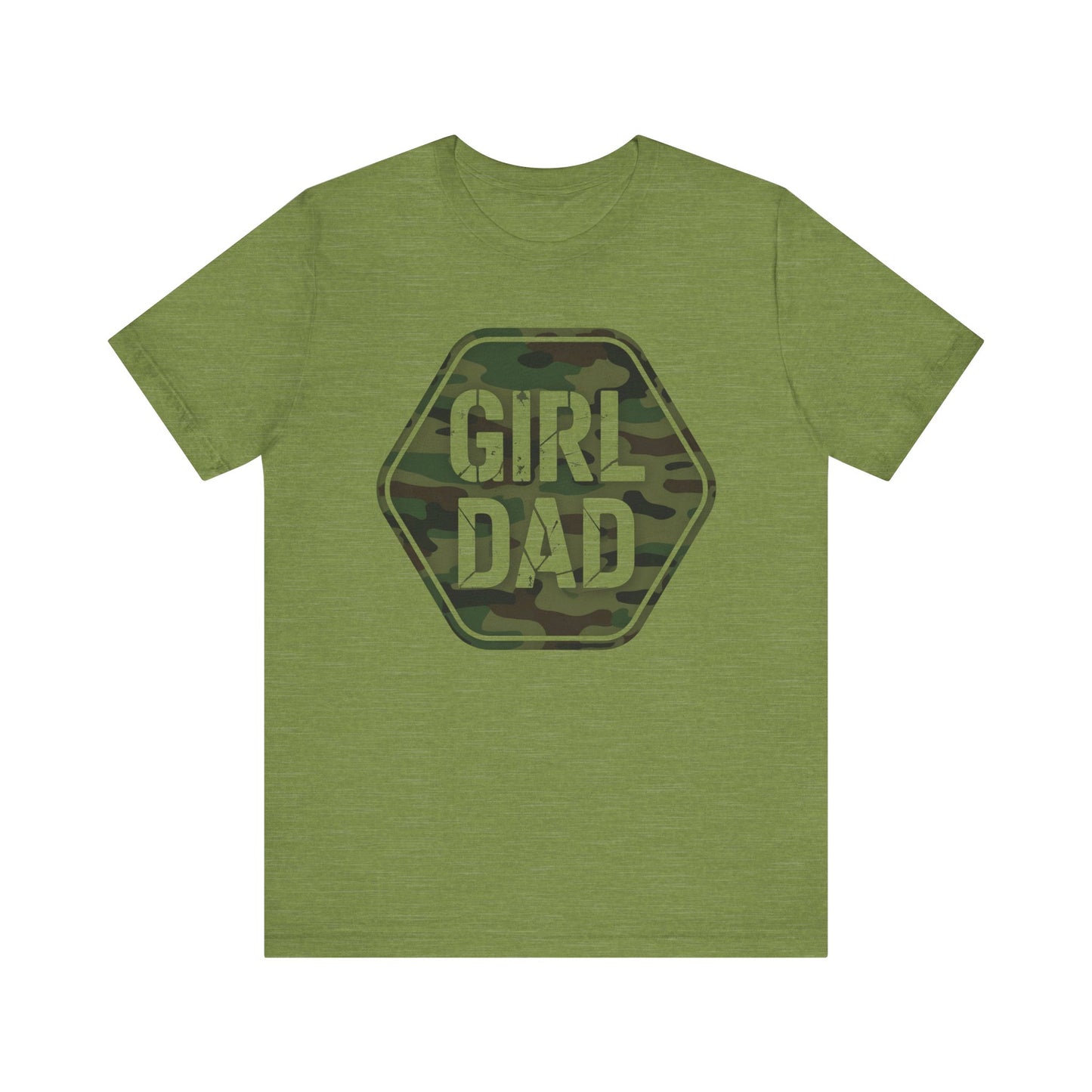 Girl Dad Camo Tee - Perfect for Father's Day, Dad Gifts, Military Family, Casual Wear, Outdoors