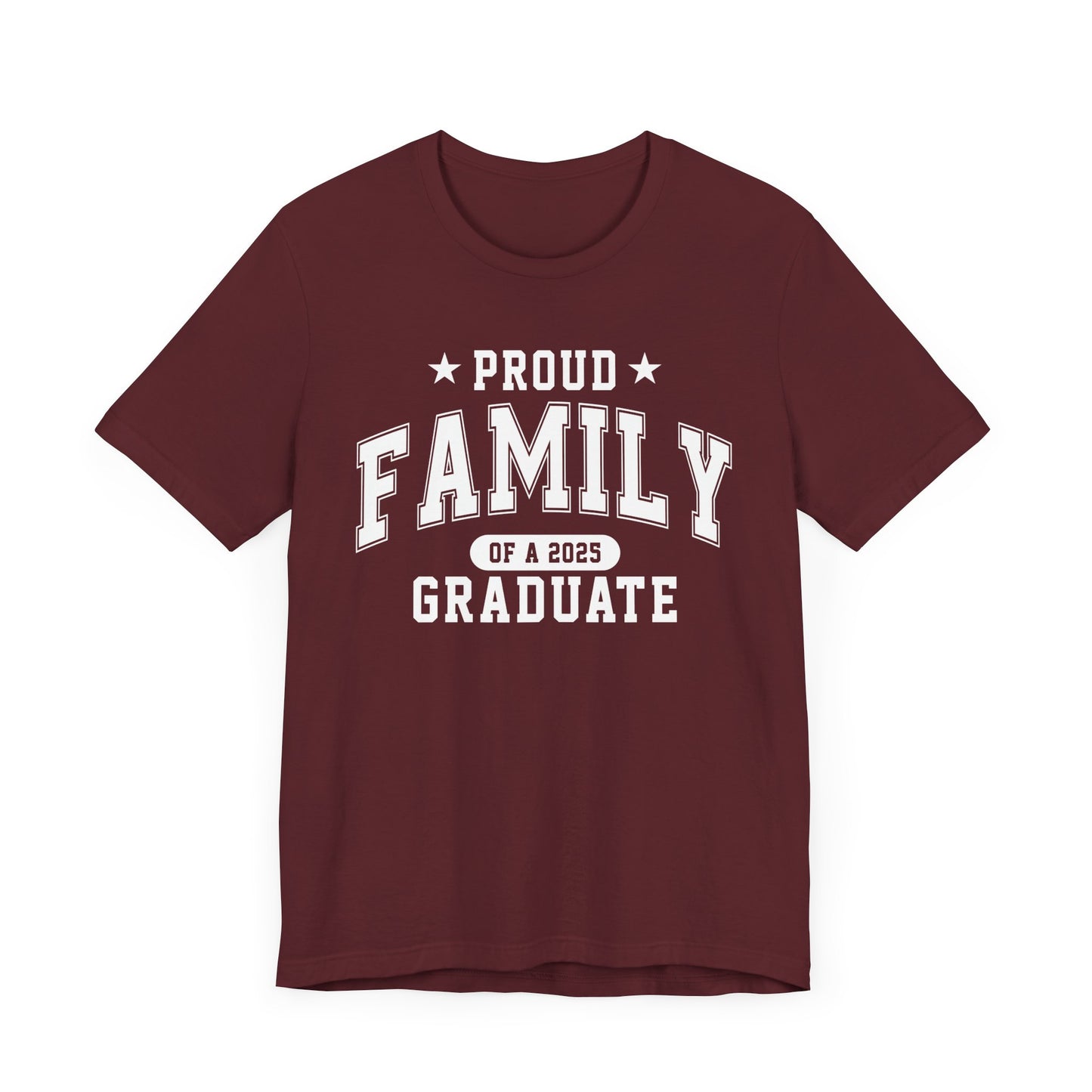 Proud Family Graduation Tee, Cute Graduation Gift, Unisex Short Sleeve Shirt, Family Celebration Apparel, Family Pride T-Shirt