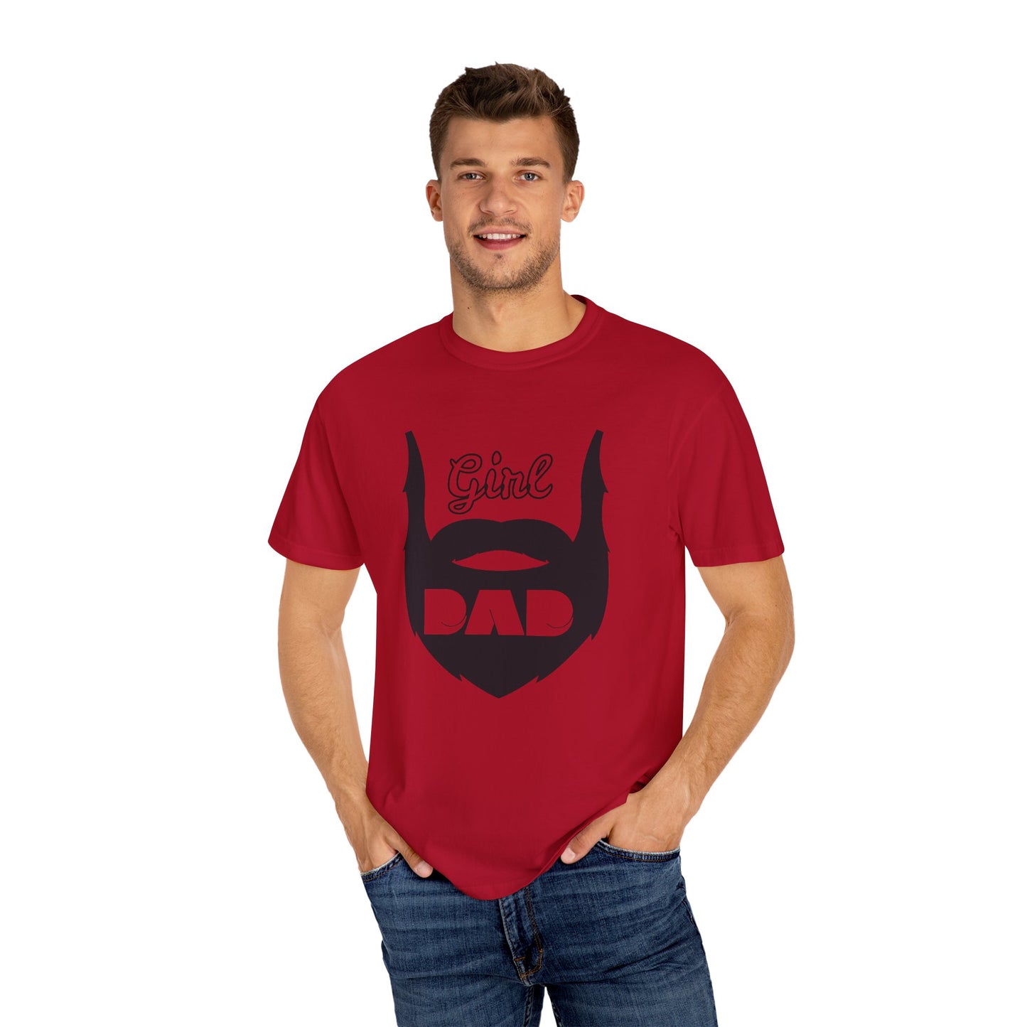 Girl Dad with Beard